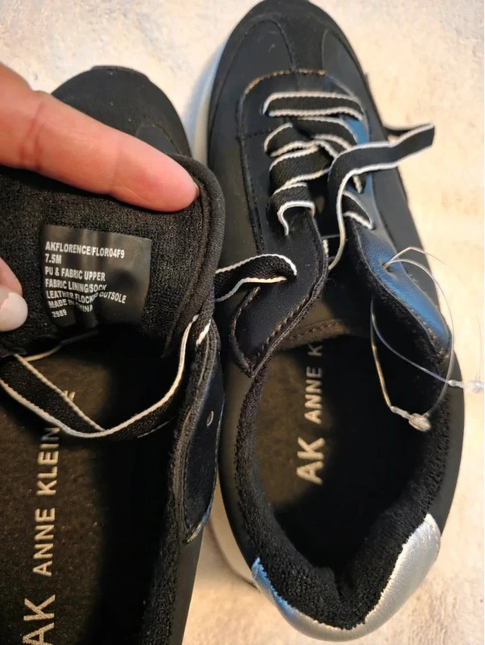 AK Anne Klein Florence Sneakers Women 7.5